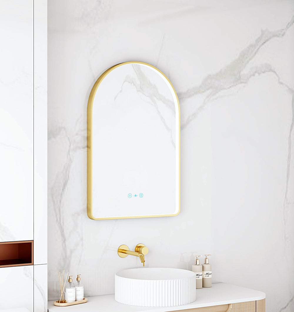 Miroir rond à LED