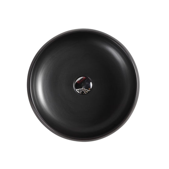 Asti 87 Counter-top Round Basin - Matt Black