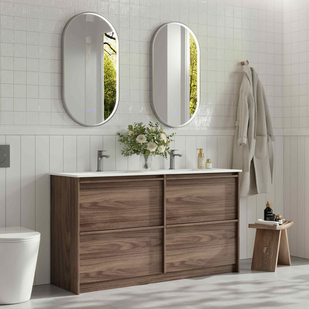 Bella 1500mm Freestanding Cabinet - Notaio Walnut