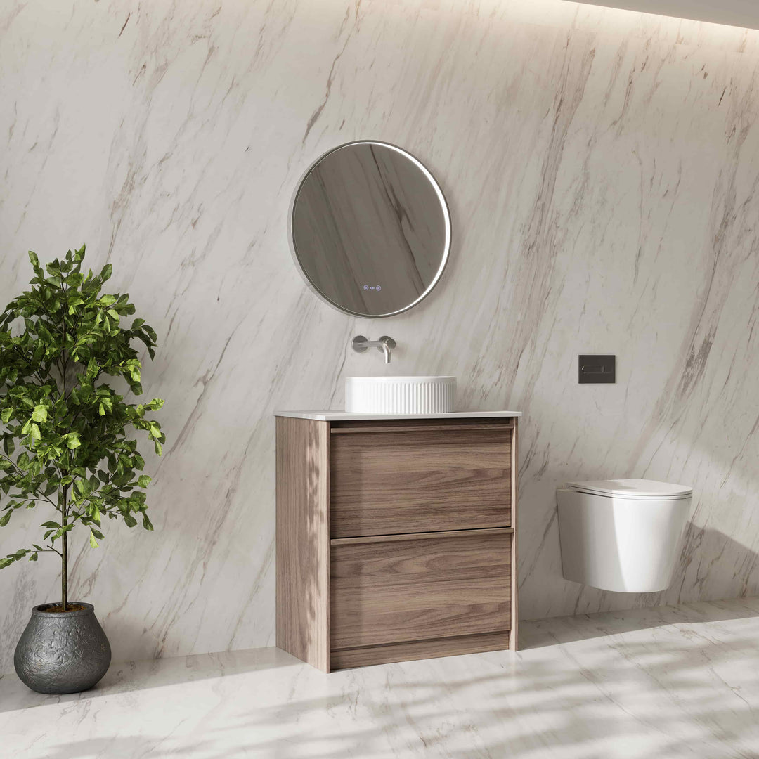 Bella 750mm Freestanding Cabinet - Notaio Walnut