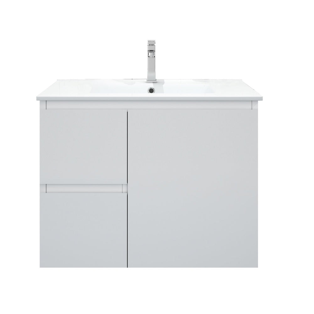 BIANCA 750mm MDF Wall-Hung Vanity (LHD)