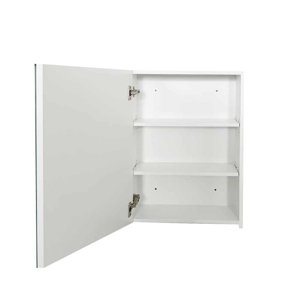 MDF Shaving Cabinet 450mm - Gloss White