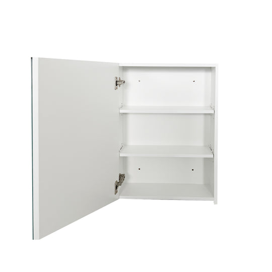 MDF Shaving Cabinet 450mm - Gloss White