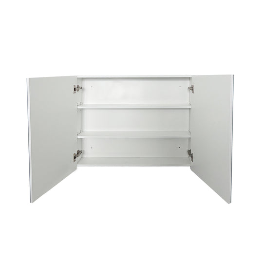 MDF Shaving Cabinet 900mm - Gloss White
