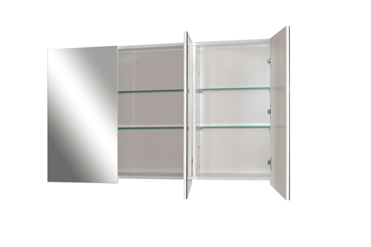 PVC Shaving Cabinet 1200mm - Glossy White