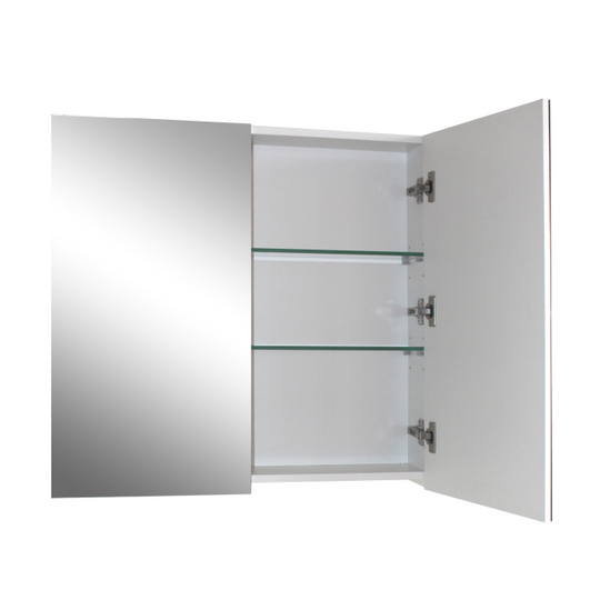 PVC Shaving Cabinet 750mm - Glossy White