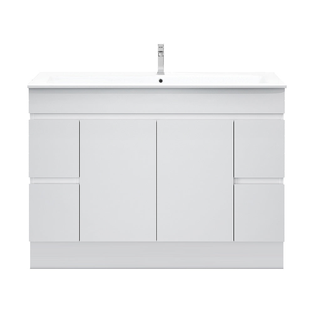 BIANCA 1200mm PVC Freestanding Vanity