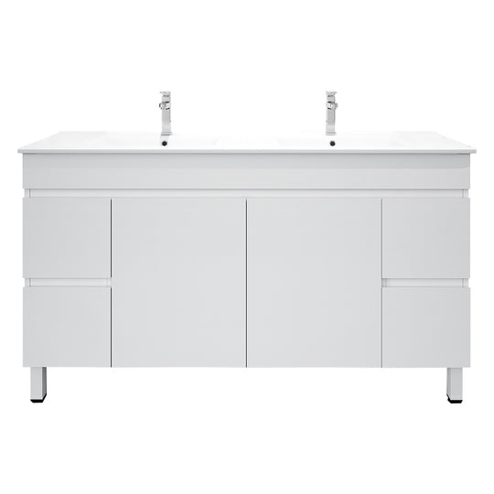 BIANCA 1500mm PVC Freestanding Vanity