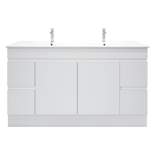 BIANCA 1500mm PVC Freestanding Vanity