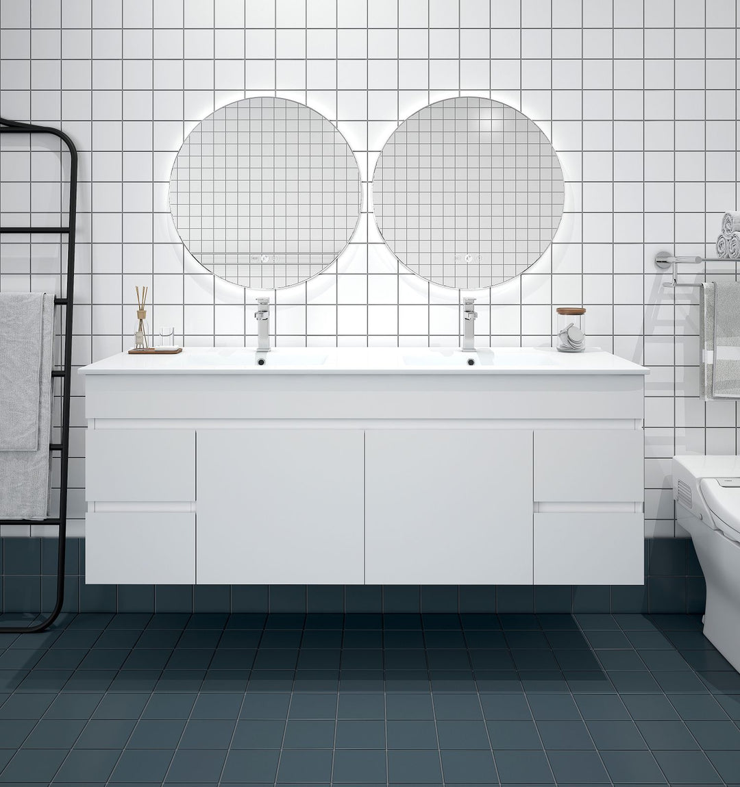 BIANCA 1500mm PVC Wall-Hung Vanity