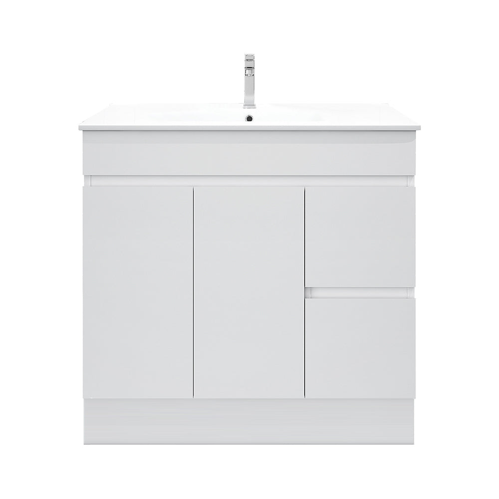 BIANCA 900mm PVC Freestanding Vanity (RHD)