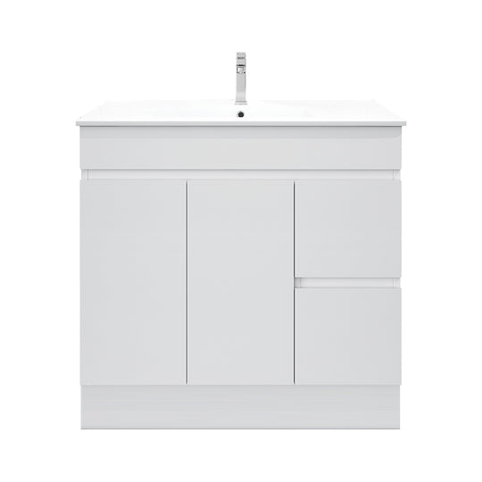 BIANCA 900mm PVC Freestanding Vanity (RHD)