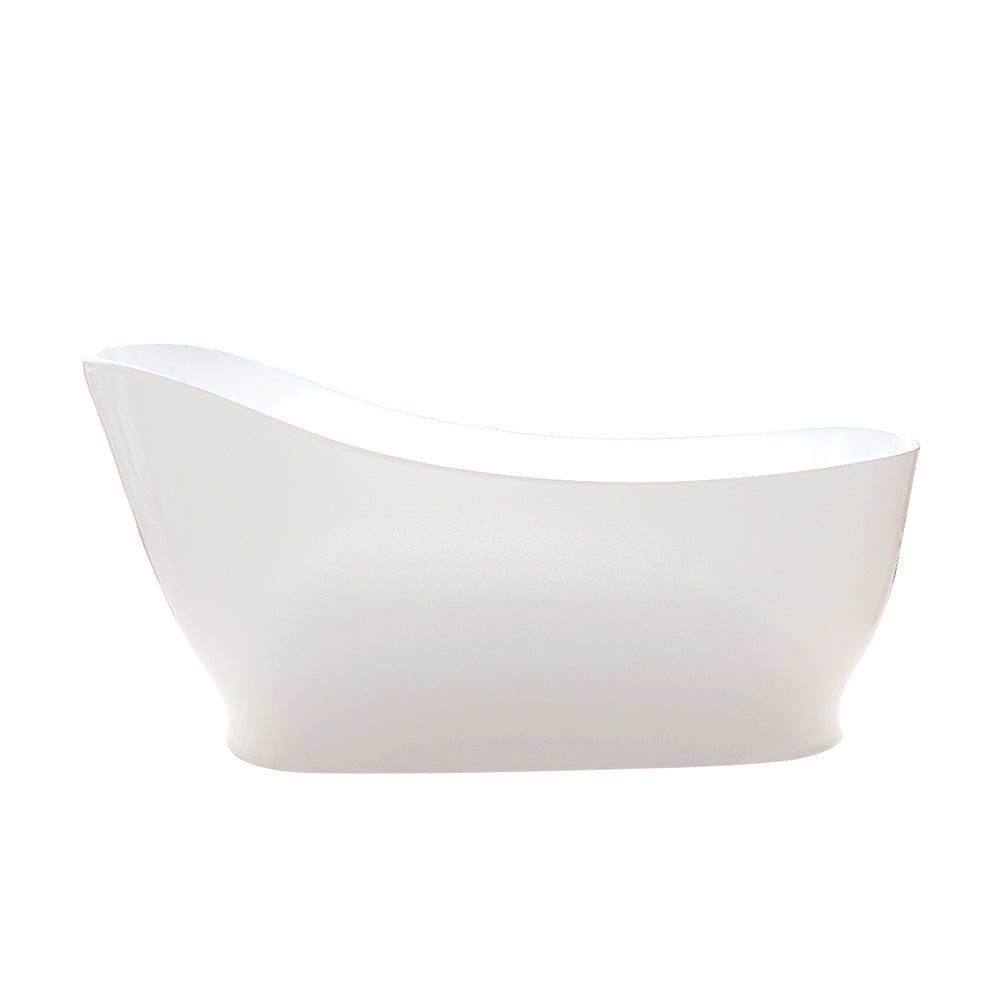 Clara Freestanding Bathtub - Gloss White