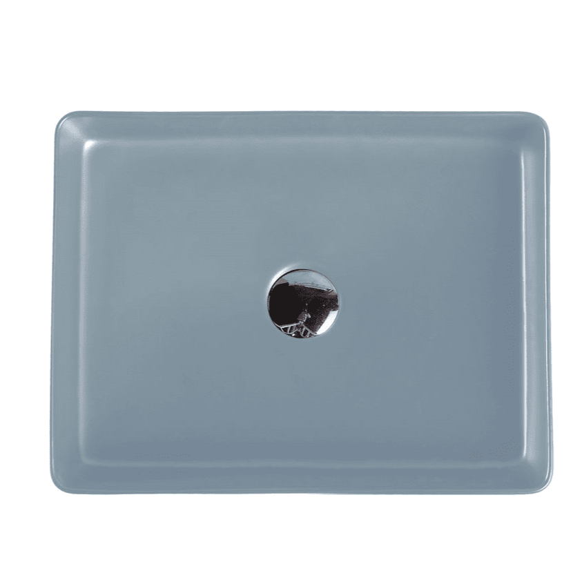 Etna 78 Series Counter-top Rectangular Art Basin - Tango Grey