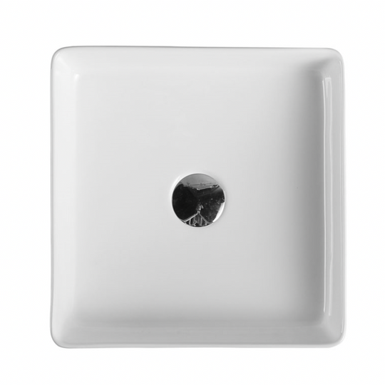 Etna 79 Series Counter-top Square Art Basin - Matt White