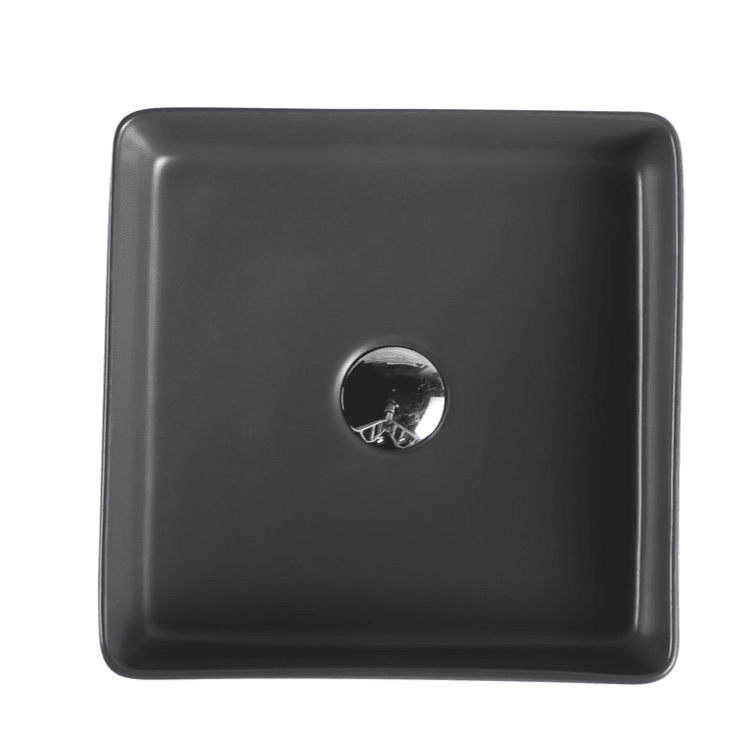 Etna 79 Series Counter-top Square Art Basin - Nero Grey