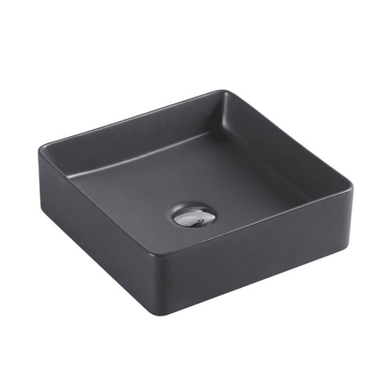 Etna 79 Series Counter-top Square Art Basin - Nero Grey