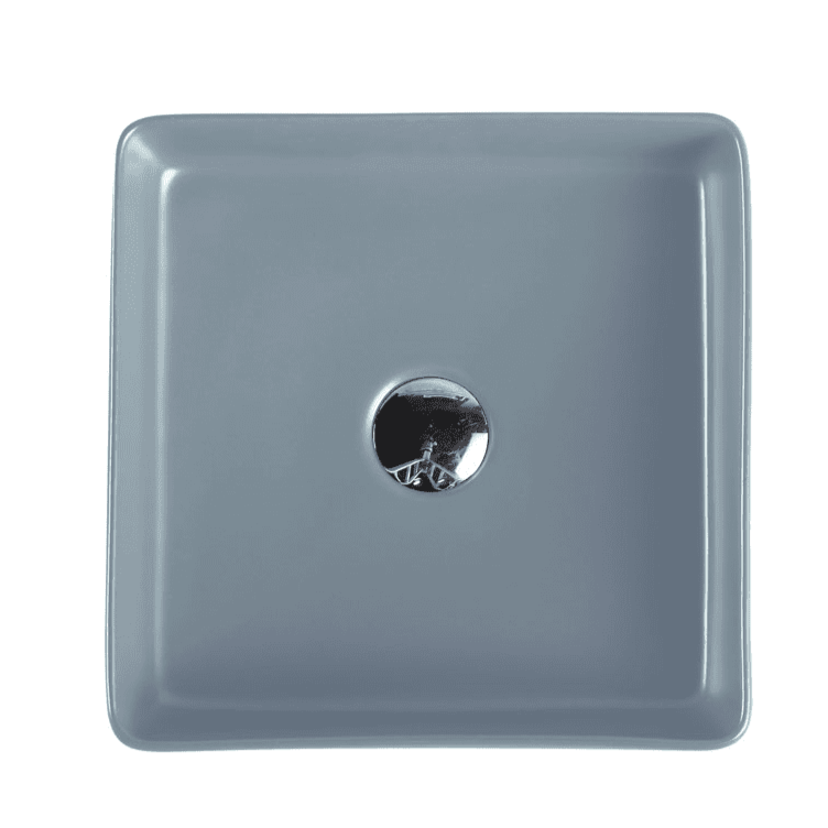 Etna 79 Series Counter-top Square Art Basin - Tango Grey