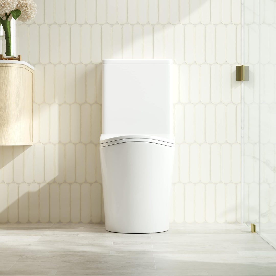 Toilettes Walton dos au mur