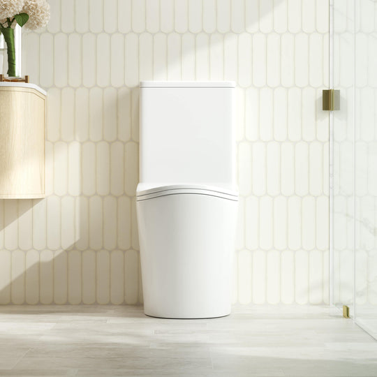 Toilettes Walton dos au mur