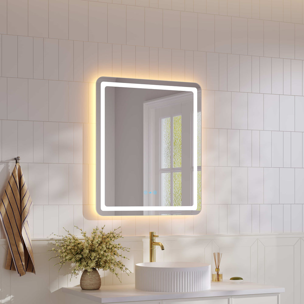 Miroir rond à LED