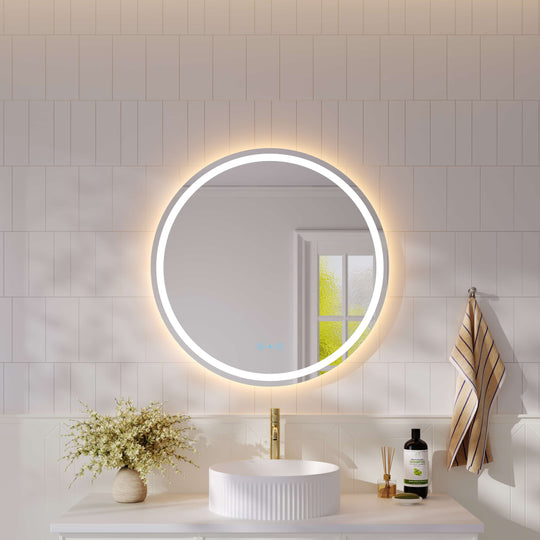 Miroir rond à LED