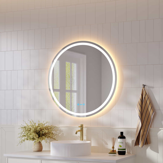 Miroir rond à LED