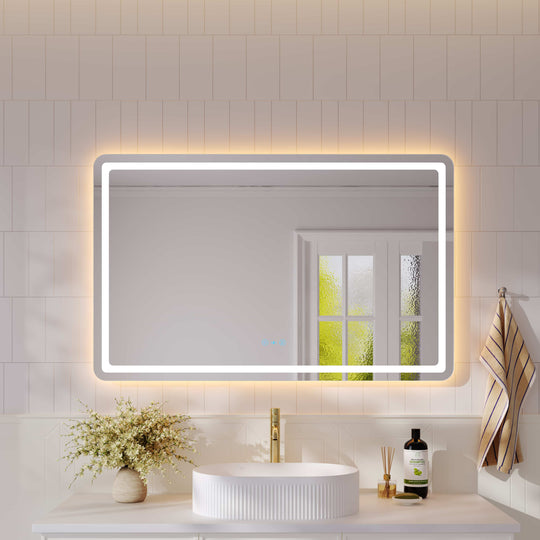 Miroir rond à LED