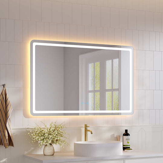 Miroir rond à LED