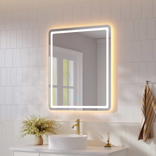 Miroir rond à LED