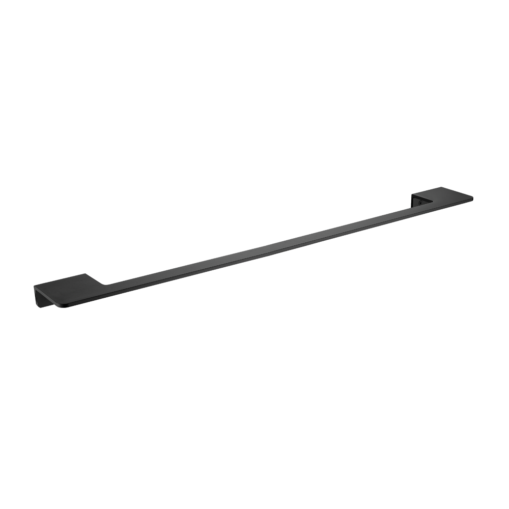 FLAT Series Single Towel Bar 24″ – Matt Black