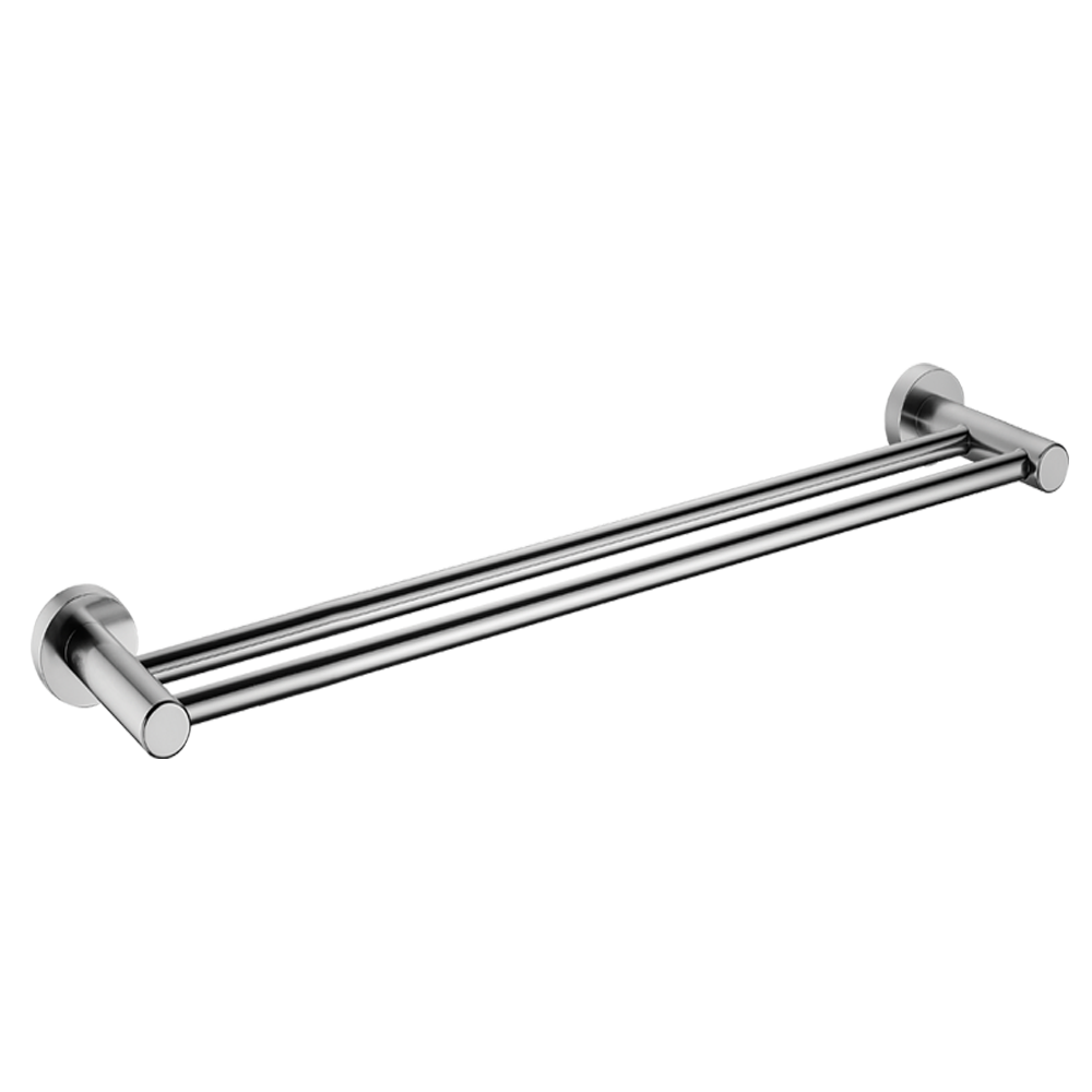 GLOBE Series Double Towel Bar 24″ – Chrome