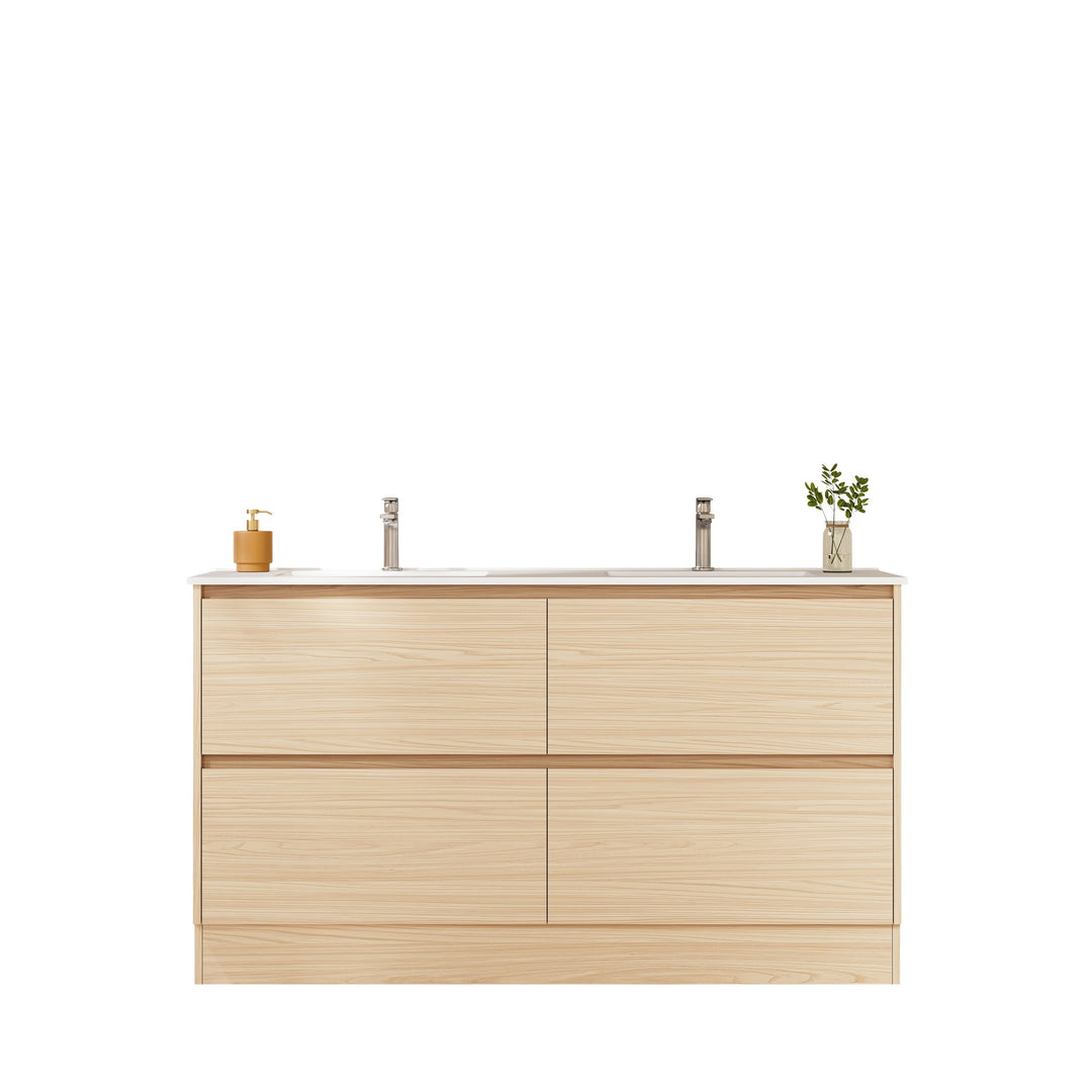 HERA 1500mm Freestanding Vanity - Tas Oak
