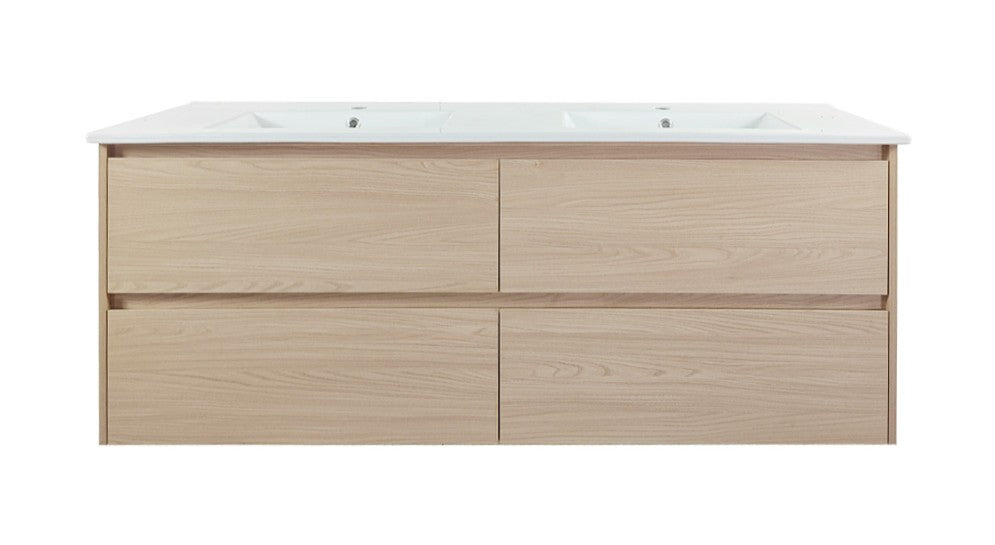 HERA 1500mm Wall-Hung Vanity - Tas Oak