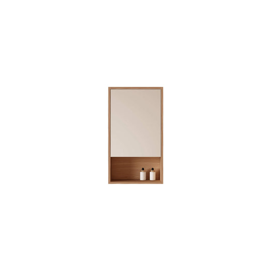 HERA 400mm Shaving Cabinet - Elegant Oak