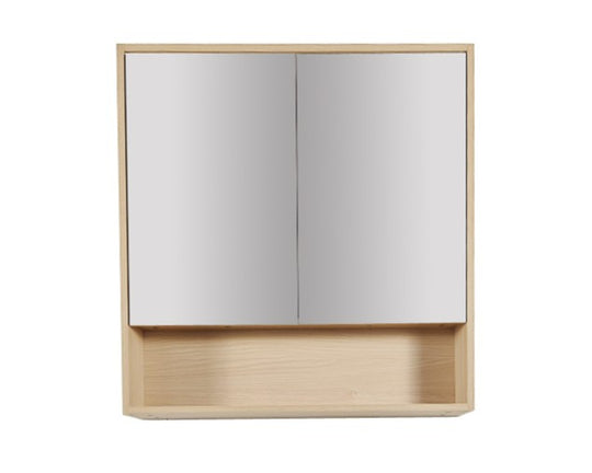 HERA 750mm Shaving Cabinet - Tas Oak