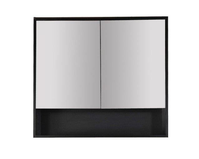 HERA 900mm Shaving Cabinet - Black Oak