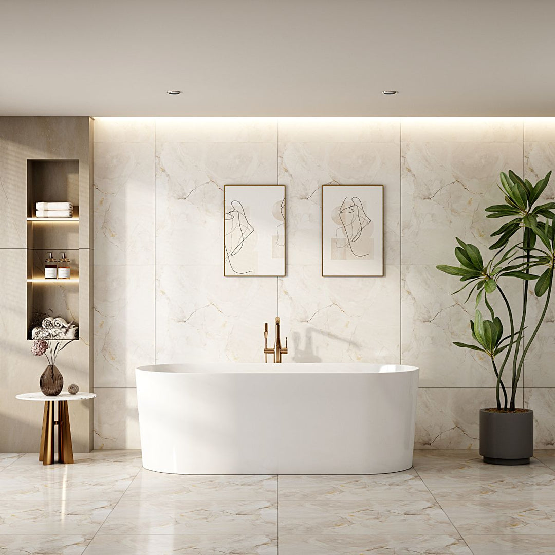 ISEO Freestanding Bathtub - Gloss White