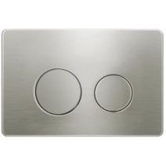 Mercio R&T Round Flush Plate - Brushed Nickel