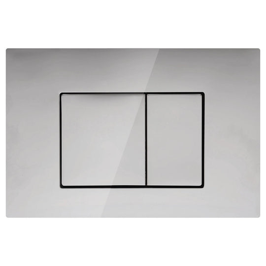 Mercio R&T Square Flush Plate - Chrome