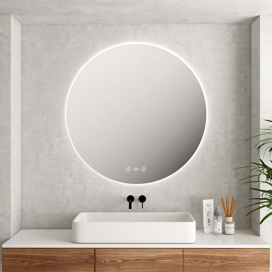 Miroir rond à LED