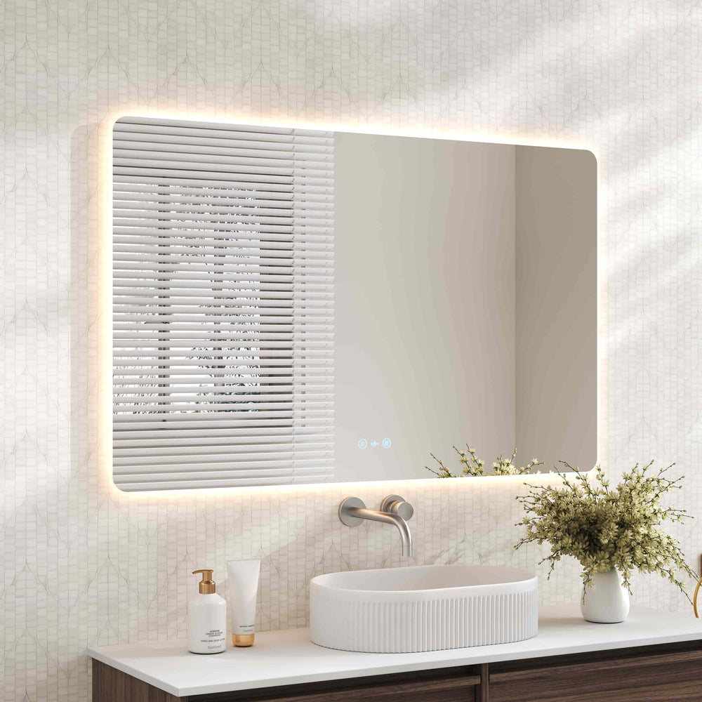 Miroir carré à LED