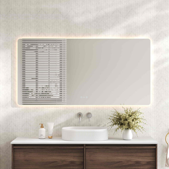 Miroir carré à LED