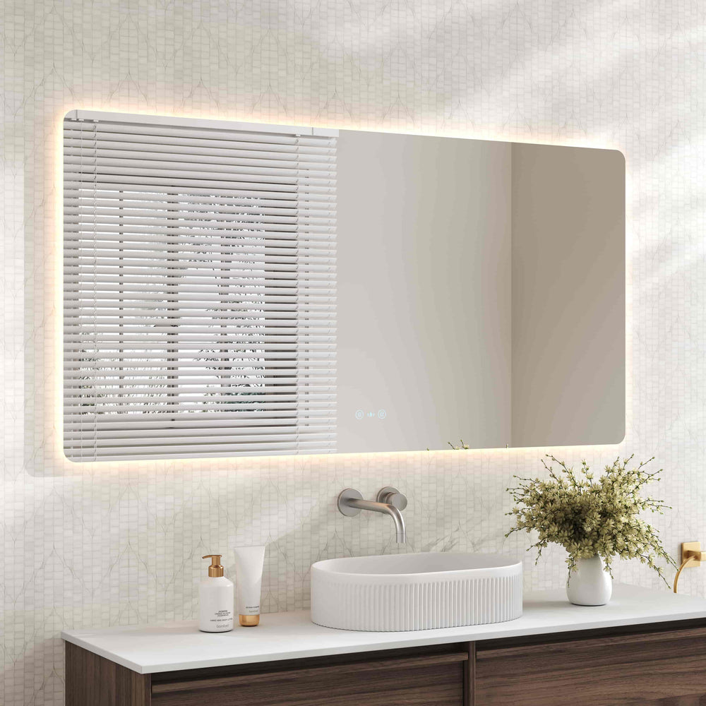 Miroir carré à LED