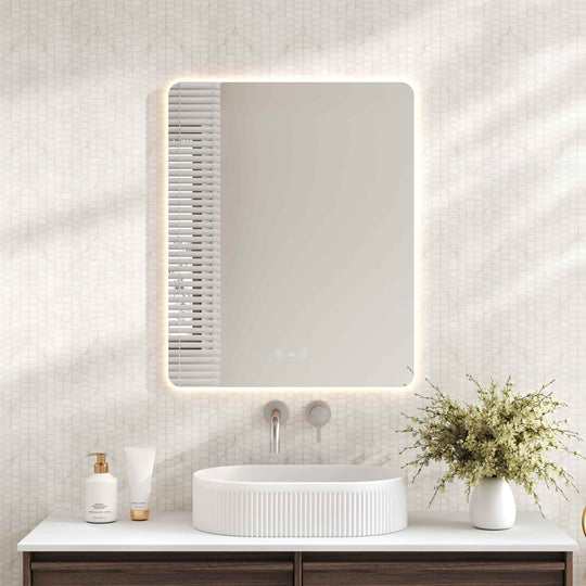 Miroir carré à LED