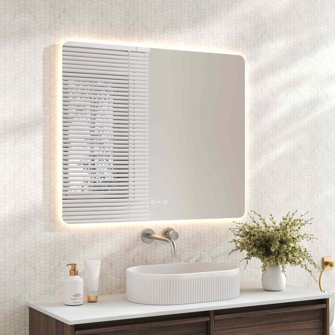 Miroir carré à LED