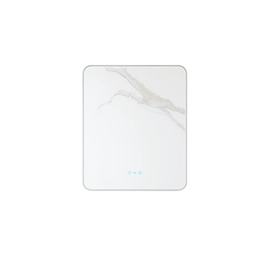 Maia 600×750 / 750×900 / 1200×750mm LED Rectangular Mirror – Brushed Nickel Frame