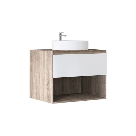 MI 600mm Vanity Cabinet for Counter-top Basin - Northern Alder