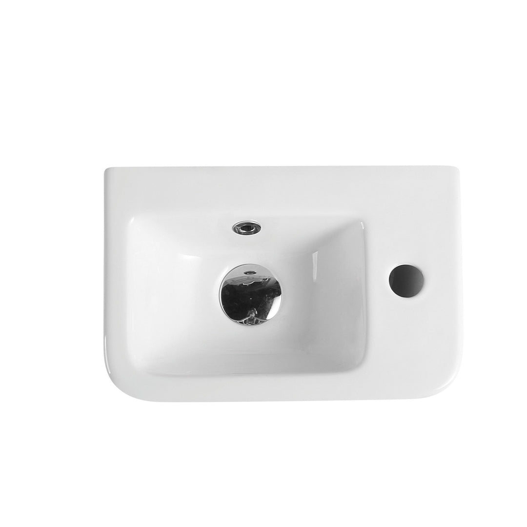 Mini 37R Compact Wall-Hung Basin