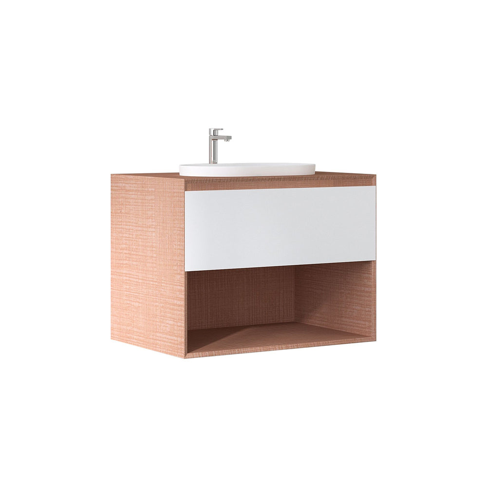 MIO 750mm Vanity Cabinet for Insert Basin – Costa Oak